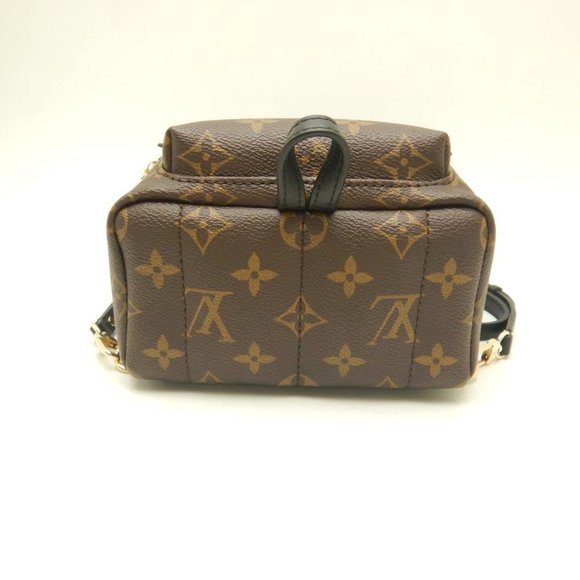 Louis Vuitton Monogram Palm Springs Backpack MINI Brown - Picture 5 of 8